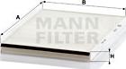 Mann-Filter CU 2839 - Filtrs, Salona telpas gaiss adetalas.lv