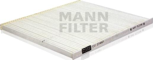 Mann-Filter CU 2344/1 - Filtrs, Salona telpas gaiss adetalas.lv