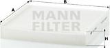 Mann-Filter CU 2245 - Filtrs, Salona telpas gaiss adetalas.lv