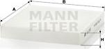 Mann-Filter CU 2253 - Filtrs, Salona telpas gaiss adetalas.lv