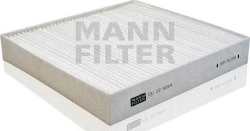 Mann-Filter CU 22 028/1 - Filtrs, Salona telpas gaiss adetalas.lv