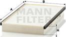 Mann-Filter CU 2746 - Filtrs, Salona telpas gaiss adetalas.lv