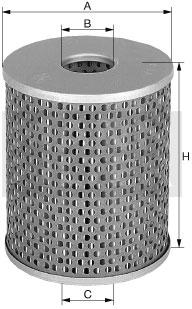 Mann-Filter H 1072 - Eļļas filtrs adetalas.lv