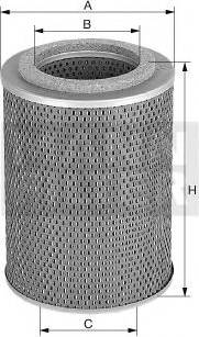 Mann-Filter H 11 106/1 - Eļļas filtrs adetalas.lv