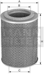 Mann-Filter H 930/3 - Eļļas filtrs adetalas.lv