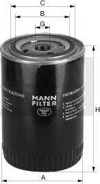 Mann-Filter W 610/83 - Eļļas filtrs adetalas.lv