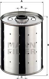 Mann-Filter PF 915 n - Eļļas filtrs adetalas.lv