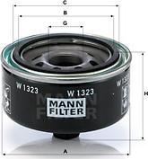 Mann-Filter W 1323 - Eļļas filtrs adetalas.lv