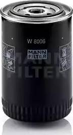 Mann-Filter W 8006 - Eļļas filtrs adetalas.lv