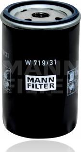 Mann-Filter W 719/31 - Eļļas filtrs adetalas.lv