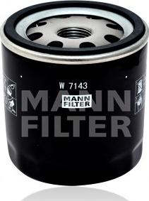 Mann-Filter W 714/3 - Eļļas filtrs adetalas.lv