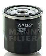 Mann-Filter W 712/22 (10) - Eļļas filtrs adetalas.lv