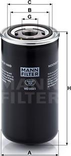 Mann-Filter WD 950/3 - Eļļas filtrs adetalas.lv