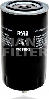 Mann-Filter WK 955/2 - Degvielas filtrs adetalas.lv