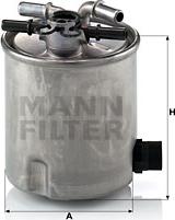 Mann-Filter WK 9007 - Degvielas filtrs adetalas.lv