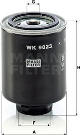 Mann-Filter WK 9023 z - Degvielas filtrs adetalas.lv