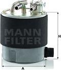 Mann-Filter WK 920/7 - Degvielas filtrs adetalas.lv