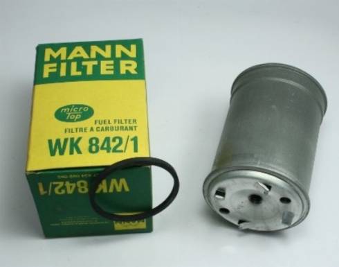 Mann-Filter WK 842/1 - Degvielas filtrs adetalas.lv