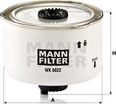 Mann-Filter WK 8022 - Degvielas filtrs adetalas.lv