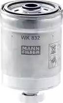 Mann-Filter WK 832 - Degvielas filtrs adetalas.lv