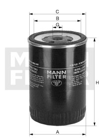 Mann-Filter WK 731/1 - Degvielas filtrs adetalas.lv