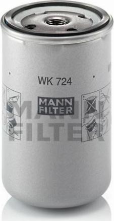 Mann-Filter WK 724 - Degvielas filtrs adetalas.lv