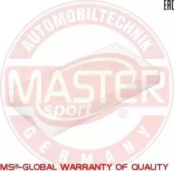 MASTER-SPORT GERMANY 2327-2-IF-PCS-MS - Filtrs, Salona telpas gaiss adetalas.lv