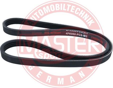 MASTER-SPORT GERMANY 4PK950-PCS-MS - Ķīļrievu siksna adetalas.lv