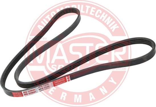 MASTER-SPORT GERMANY 4PK1230-PCS-MS - Ķīļrievu siksna adetalas.lv