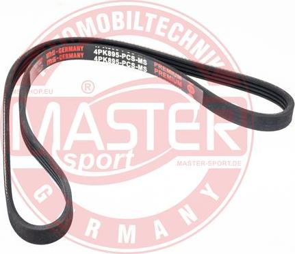 MASTER-SPORT GERMANY 4PK895-PCS-MS - Ķīļrievu siksna adetalas.lv