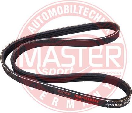 MASTER-SPORT GERMANY 4PK850-PCS-MS - Ķīļrievu siksna adetalas.lv