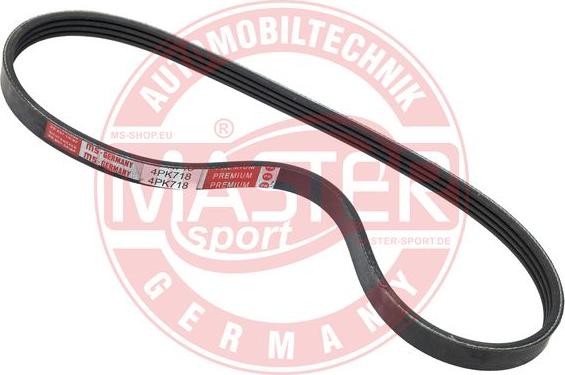 MASTER-SPORT GERMANY 4PK718-PCS-MS - Ķīļrievu siksna adetalas.lv