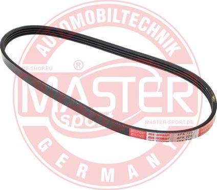 MASTER-SPORT GERMANY 4PK725-PCS-MS - Ķīļrievu siksna adetalas.lv