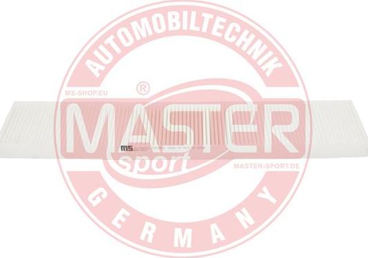 MASTER-SPORT GERMANY 5480-IF-PCS-MS - Filtrs, Salona telpas gaiss adetalas.lv