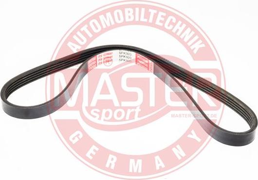 MASTER-SPORT GERMANY 5PK920-PCS-MS - Ķīļrievu siksna adetalas.lv