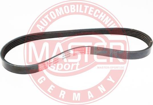 MASTER-SPORT GERMANY 5PK698-PCS-MS - Ķīļrievu siksna adetalas.lv