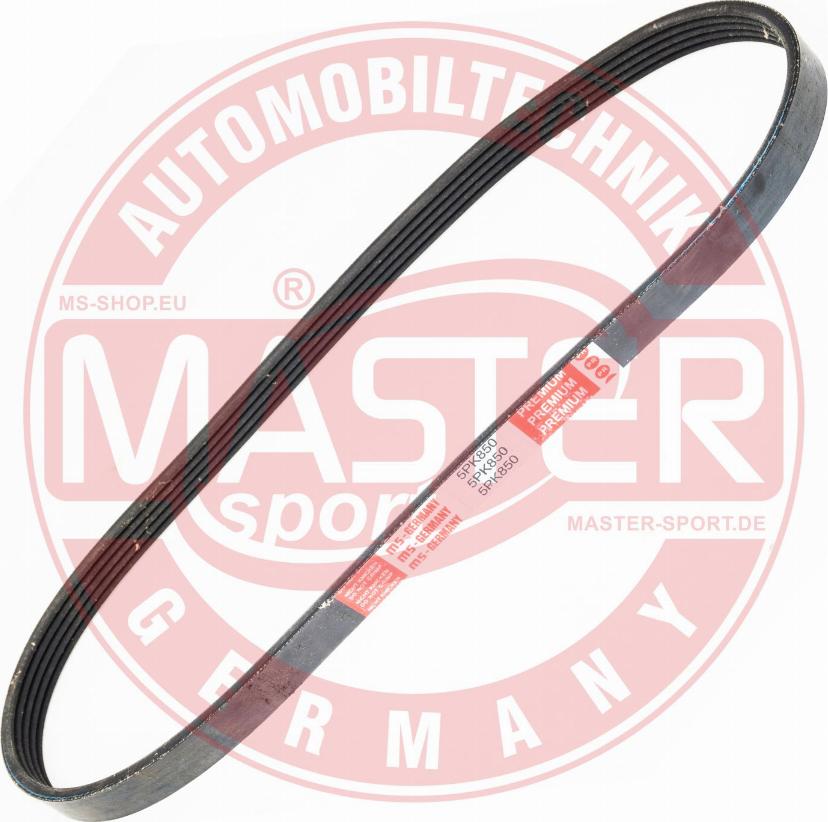 MASTER-SPORT GERMANY 5PK845-PCS-MS - Ķīļrievu siksna adetalas.lv