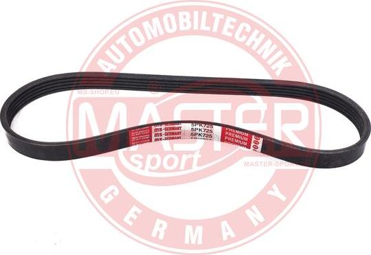 MASTER-SPORT GERMANY 5PK720-PCS-MS - Ķīļrievu siksna adetalas.lv