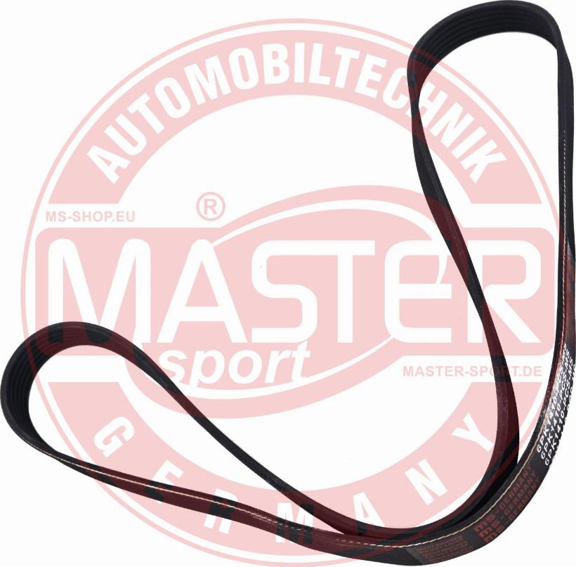 MASTER-SPORT GERMANY 6PK1410-PCS-MS - Ķīļrievu siksna adetalas.lv