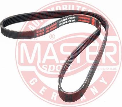 MASTER-SPORT GERMANY 6PK1070-PCS-MS - Ķīļrievu siksna adetalas.lv