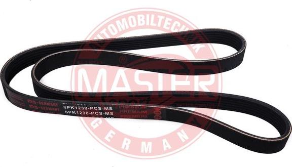 MASTER-SPORT GERMANY 6PK1230-PCS-MS - Ķīļrievu siksna adetalas.lv