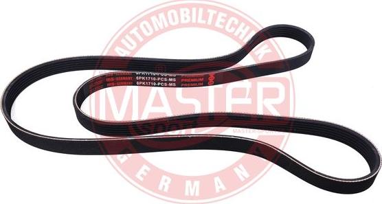 MASTER-SPORT GERMANY 6PK1710-PCS-MS - Ķīļrievu siksna adetalas.lv