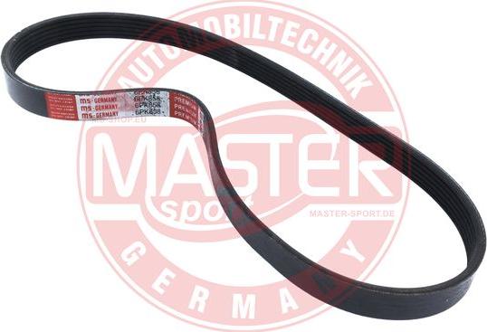 MASTER-SPORT GERMANY 6PK858-PCS-MS - Ķīļrievu siksna adetalas.lv