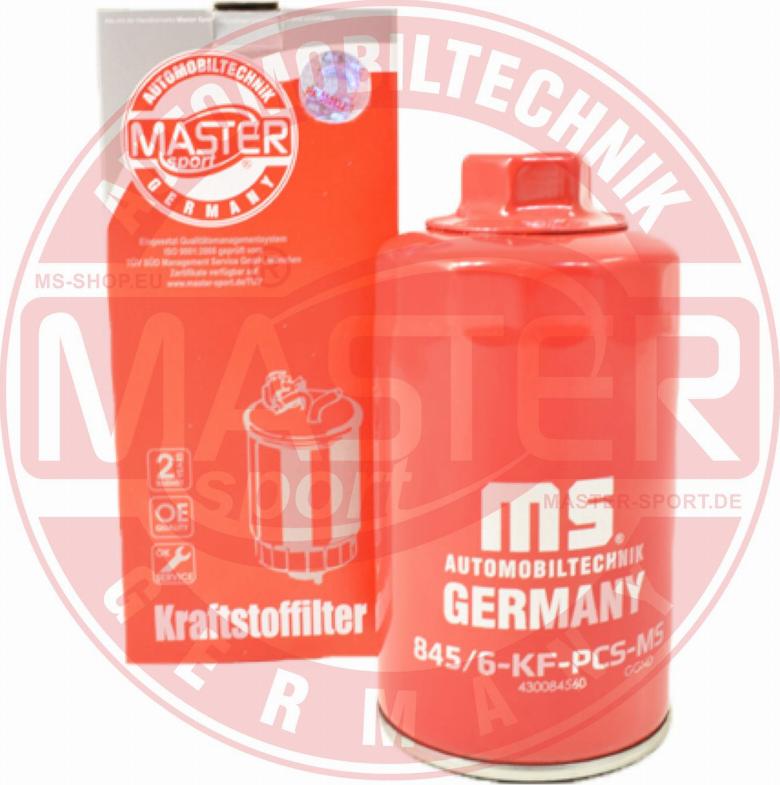 MASTER-SPORT GERMANY 845/6-KF-PCS-MS - Degvielas filtrs adetalas.lv