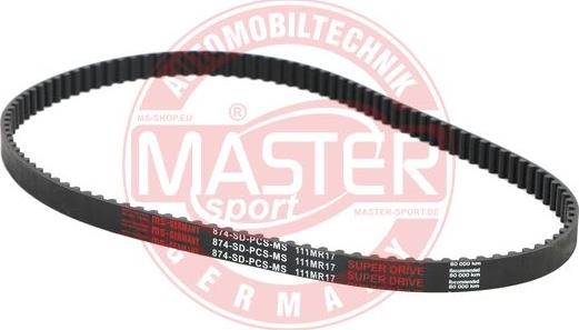 MASTER-SPORT GERMANY 874-SD-PCS-MS - Zobsiksna adetalas.lv