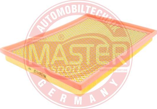 MASTER-SPORT GERMANY 3167/1-LF-PCS-MS - Gaisa filtrs adetalas.lv