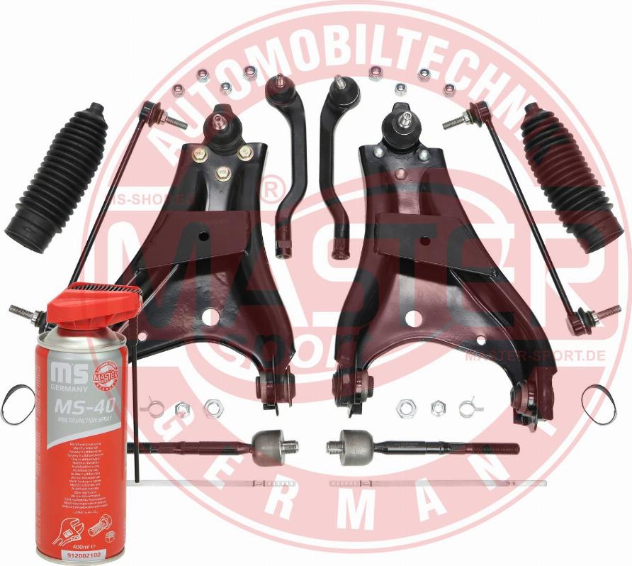 MASTER-SPORT GERMANY 37029-KIT-MSP - Sviru komplekts, Riteņa piekare adetalas.lv