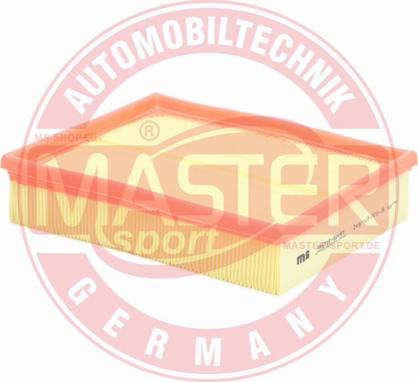 MASTER-SPORT GERMANY 2498-LF-PCS-MS - Gaisa filtrs adetalas.lv