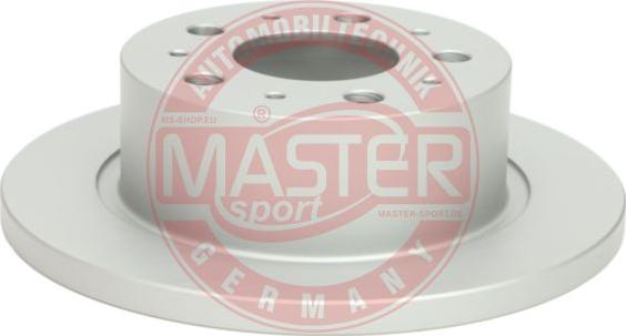 MASTER-SPORT GERMANY 24011601231-PCS-MS - Bremžu diski adetalas.lv