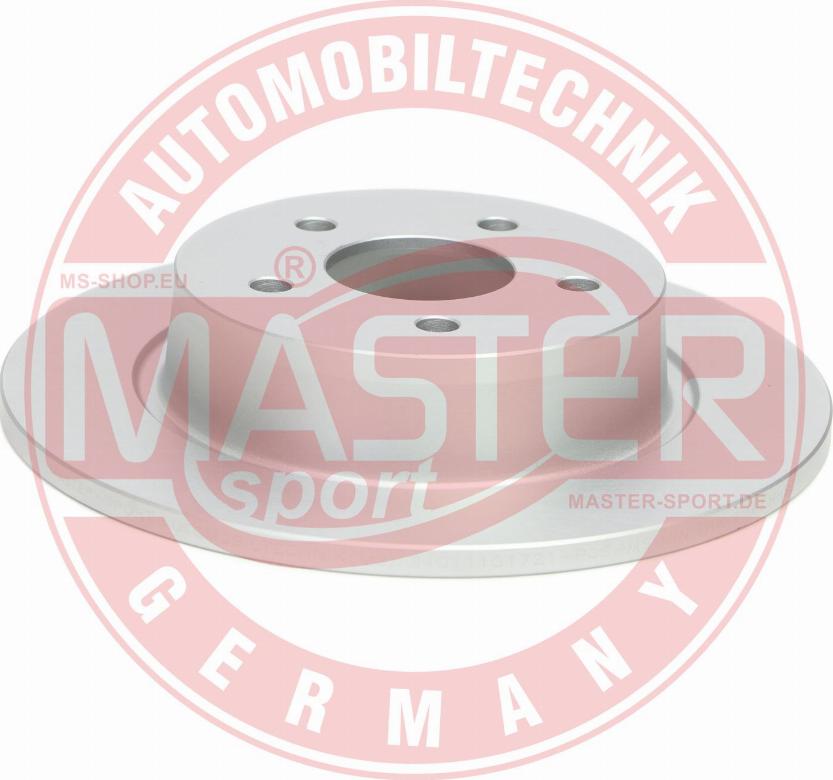 MASTER-SPORT GERMANY 24011101721PR-PCS-MS - Bremžu diski adetalas.lv